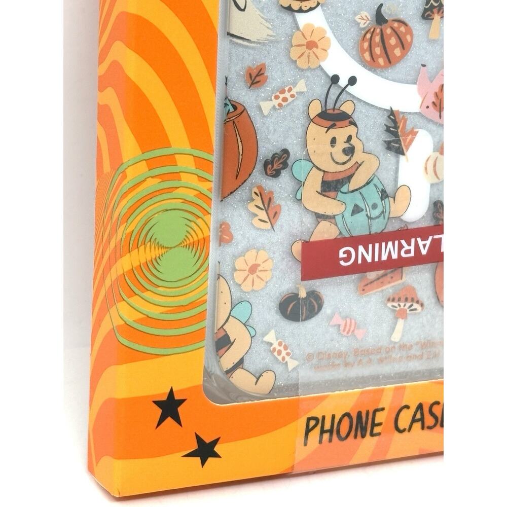 Disney Winnie the Pooh Halloween iPhone 16 Pro Max Case Skinny Dip Glitter NIB - Picture 2 of 11
